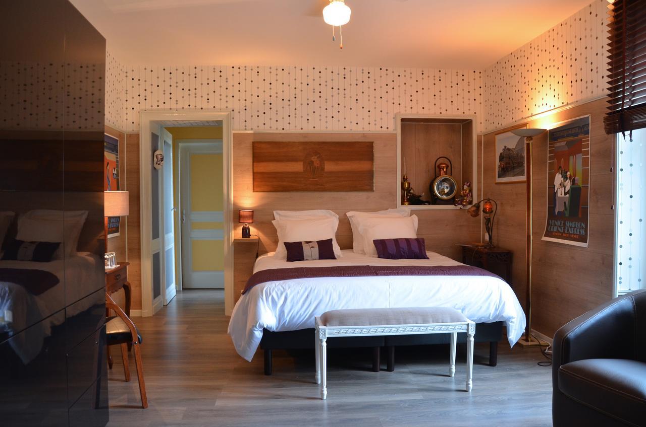 Bed and Breakfast Avenue de la Gare Riscle Exterior foto